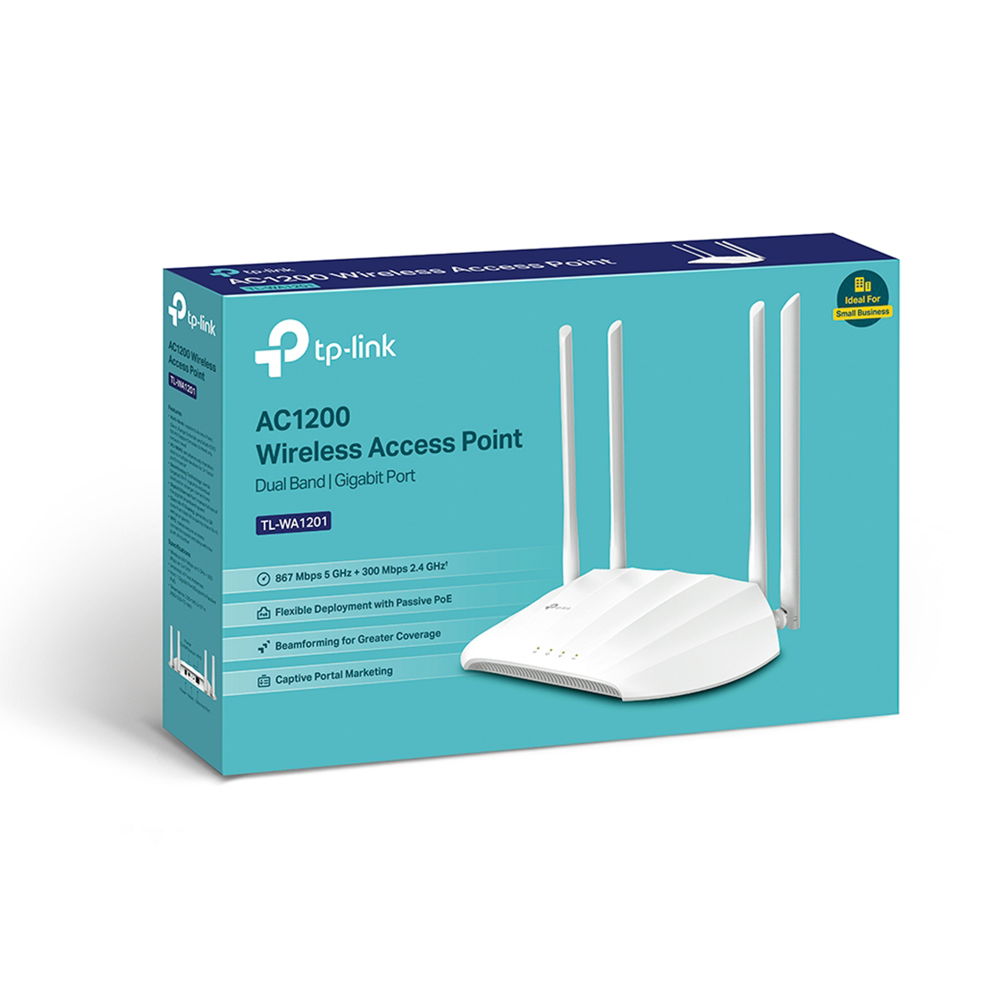 Wi-Fi точка доступа TP-Link TL-WA1201, белая