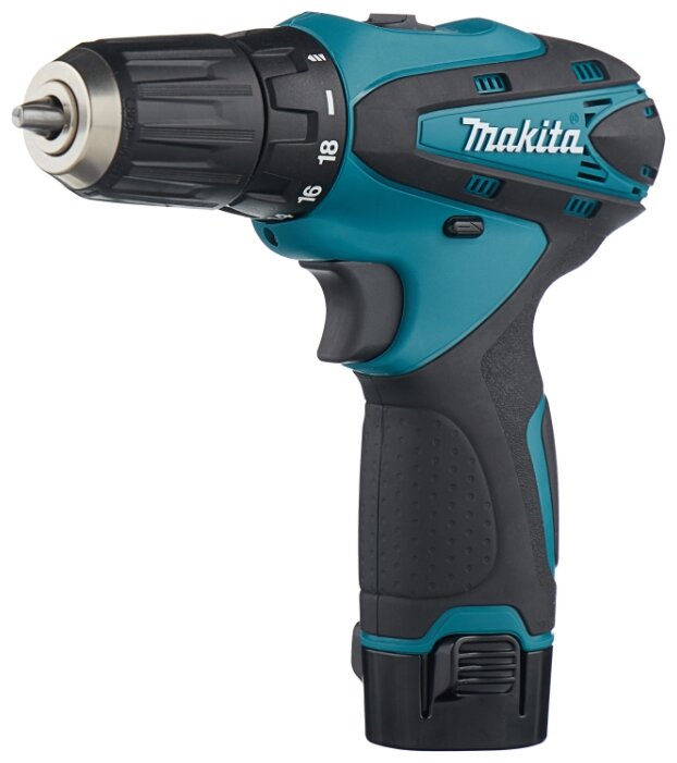 Аккумуляторная дрель-шуруповерт Makita DF330DWE 24 Н·м