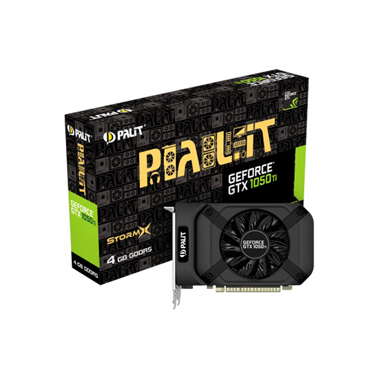 Видеокарта Palit GTX1050Ti StormX, 4Gb