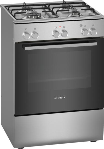 Кухонная плита Bosch HXA050B50Q серебристая