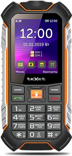 Мобильный телефон teXet TM-530R черный