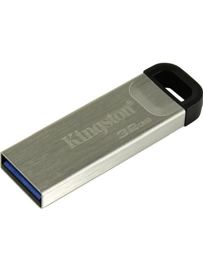 USB Flash карта Kingston Data Traveler Kyson DTKN/32GB, 32GB, серебристая