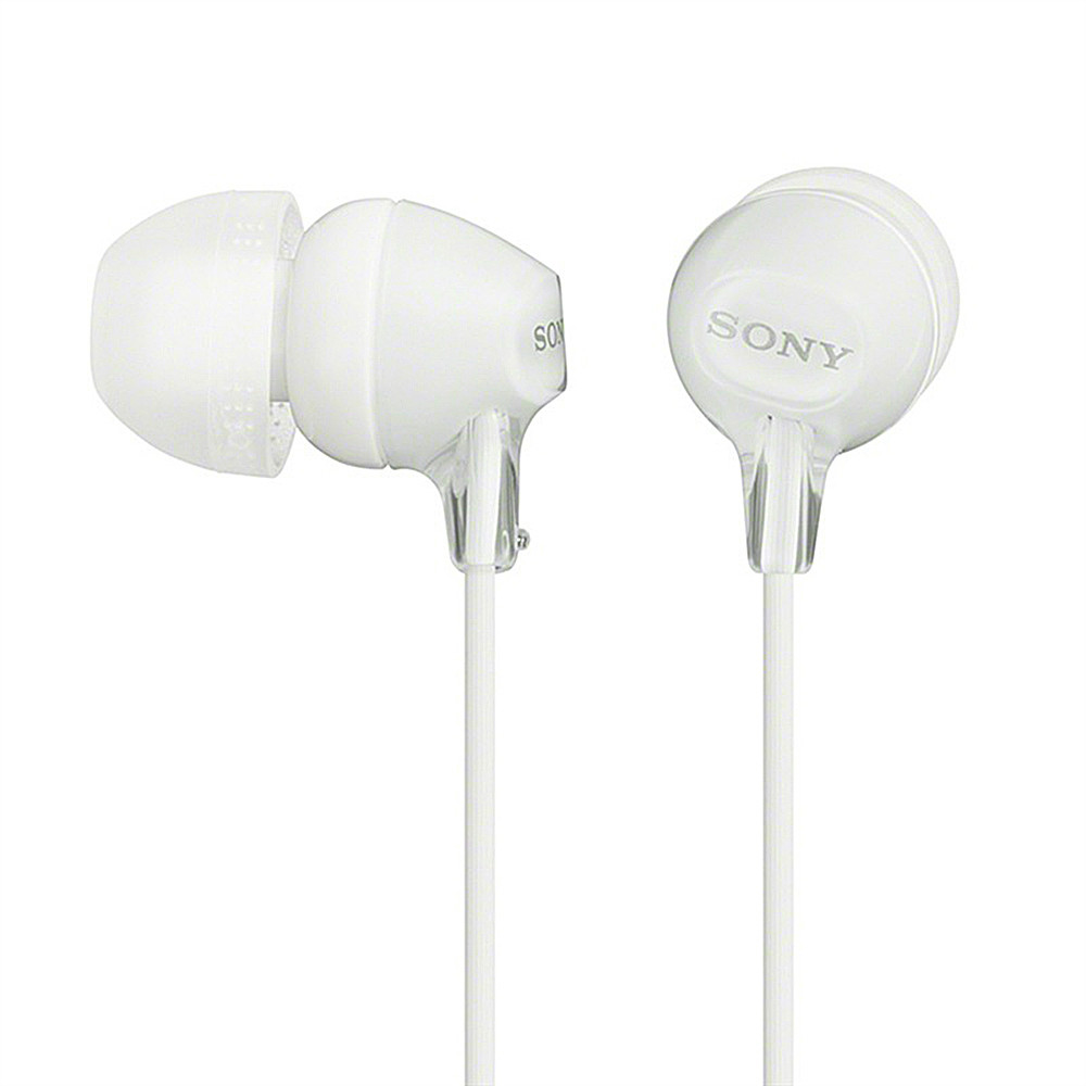 Наушники вставные с микрофоном Sony MDR-EX15AP, White