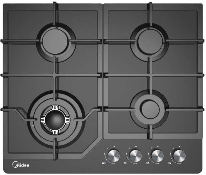 Варочная поверхность Midea MG684TG B черный