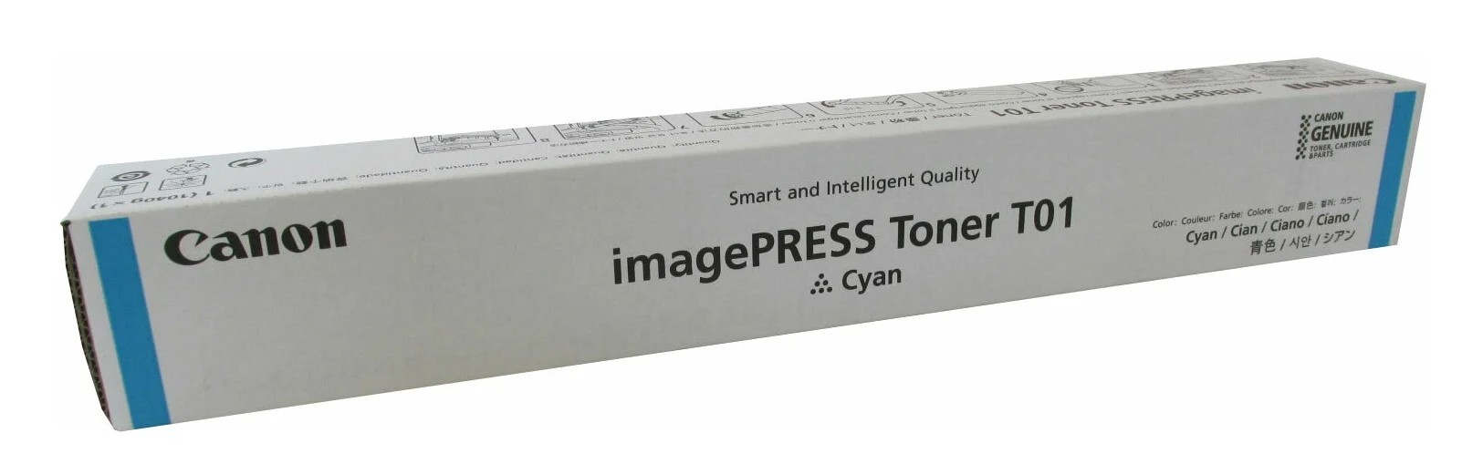 Тонер-картридж Canon T01 8067B001, голубой...