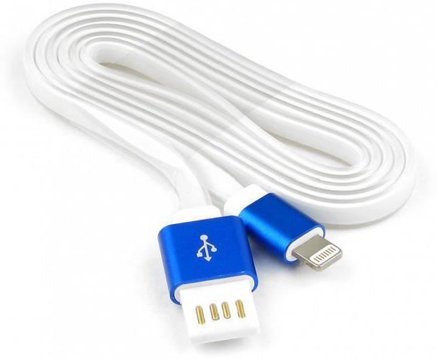 Cablexpert CC-ApUSBb1m USB - Apple Lightning 1 м белый