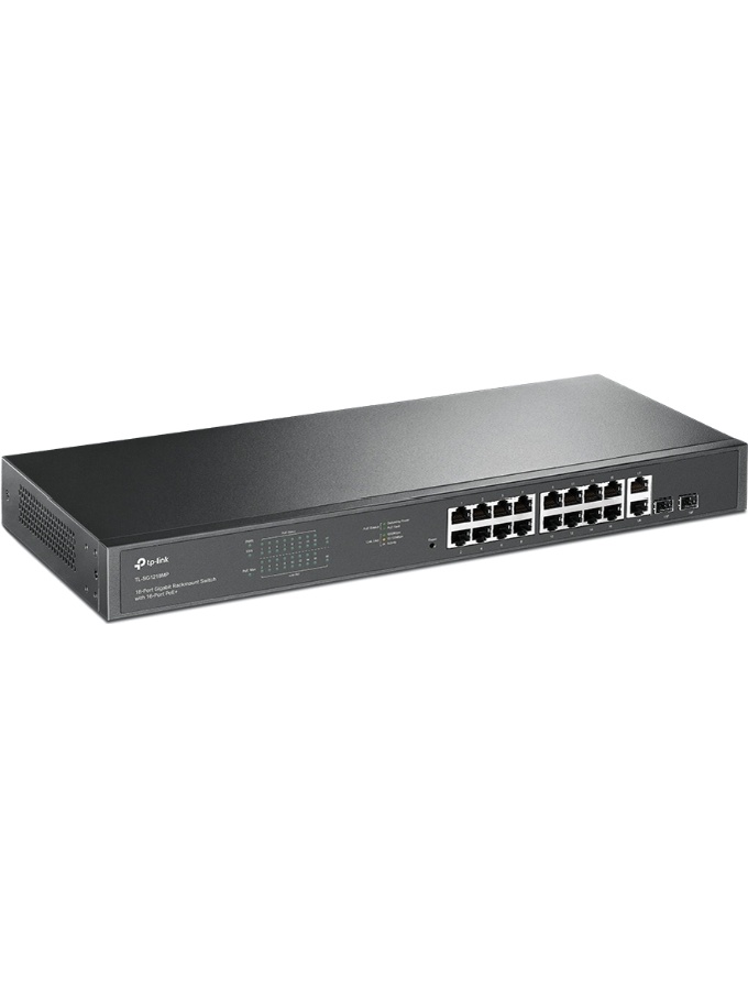 Коммутатор TP-LINK TL-SG1218MP серый