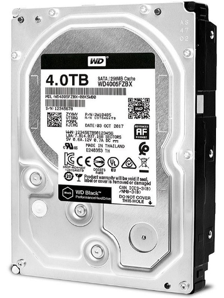 Жесткий диск Western Digital WD4005FZBX 4Tb