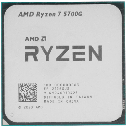 Процессор AMD Ryzen 7 5700G, AM4, OEM