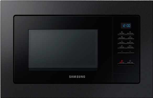 Микроволновая печь Samsung MS20A7013AB встраиваемая, черная