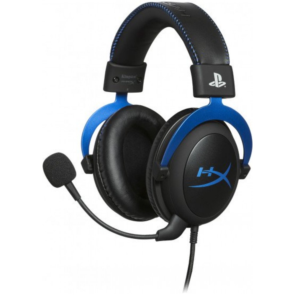 Гарнитура игровая накладная HyperX Cloud for PS4, Blue