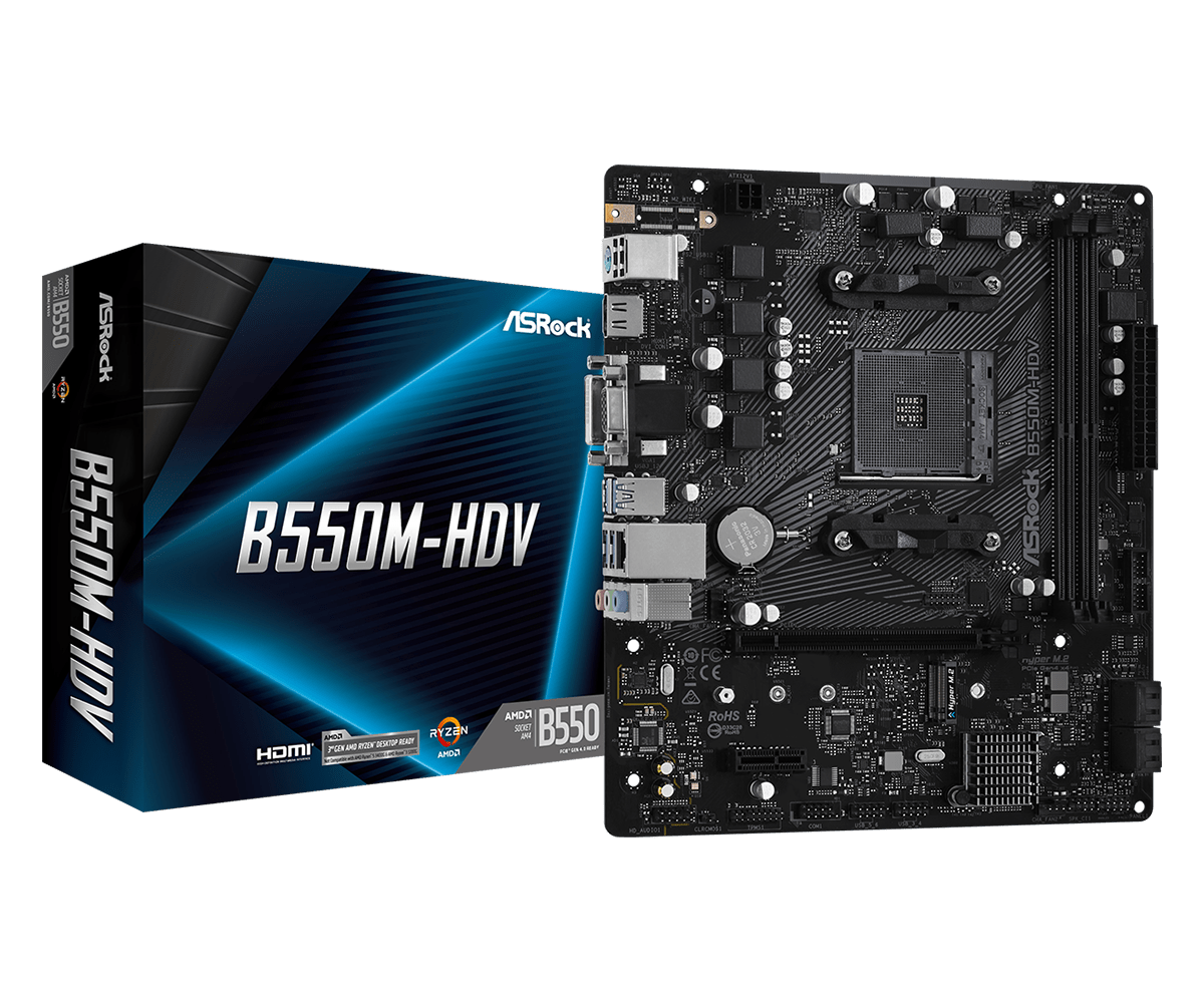 Материнская плата ASRock B550M-HDV