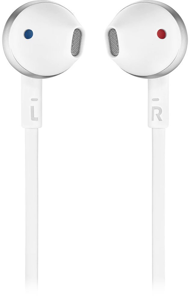 Наушники вставные JBL Bluetooth Tune 205BT, Silver