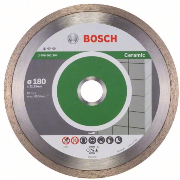 Диск отрезной Bosch Best for Ceramic 2608602204 180x22.23