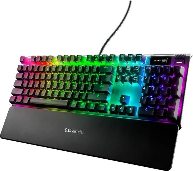 Клавиатура SteelSeries Apex 7 Red Switch 64642 черный