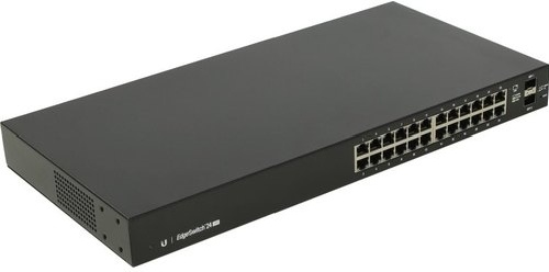 Коммутатор Ubiquiti ES-24-Lite EdgeSwitch черный