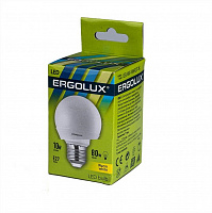Светодиодная лампа Ergolux LED-A60-10W-E27-3K