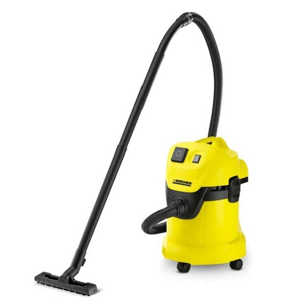 Пылесос Karcher WD 3 P, желтый
