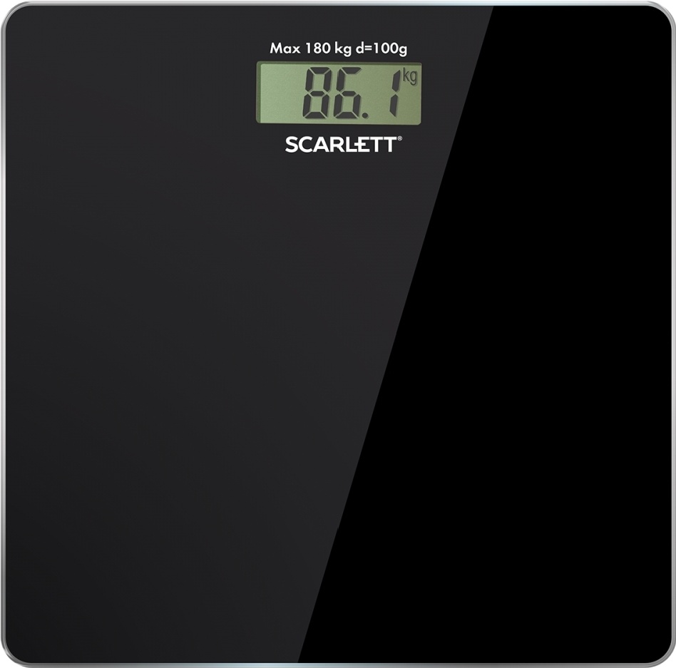 Напольные весы Scarlett SC-BS33E036 черные