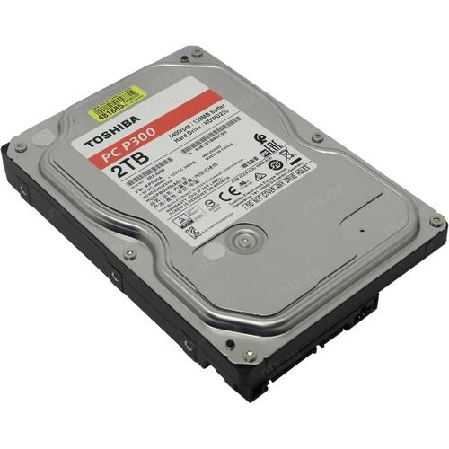 Жесткий диск Toshiba P300 HDWD220UZSVA 2TB 5400rpm 128 MB 3.5 SATA III