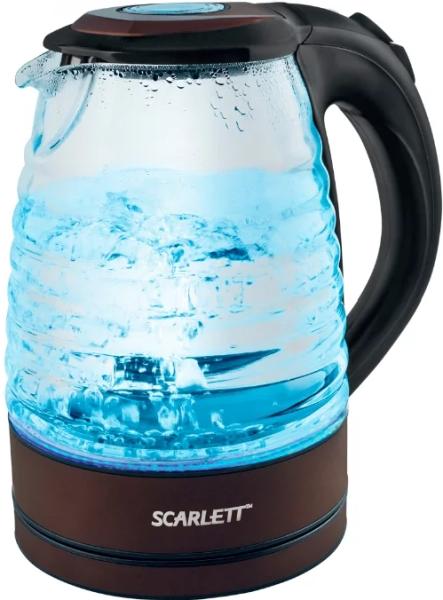 Электрочайник Scarlett SC-EK27G97 коричневый