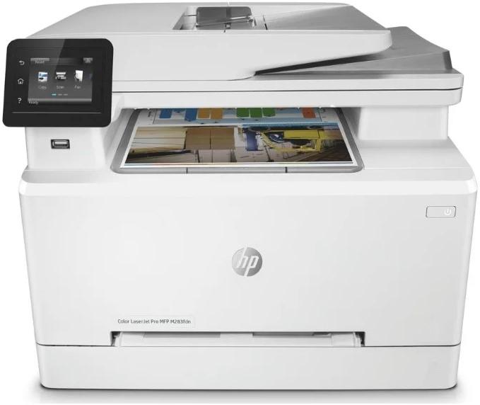 МФУ HP Color LaserJet Pro M283fdn белый