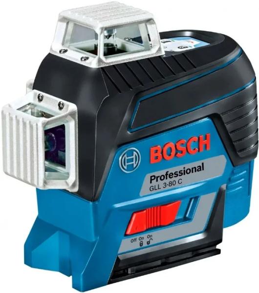 Лазерный уровень Bosch GLL 3-80 C Professional + AA 1 + BT 150 0601063R01