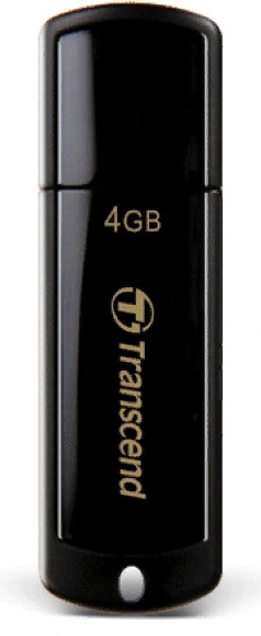 USB флэш-накопитель Transcend TS4GJF350 4Gb черный