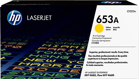 Картриджи HP CF322A желтый