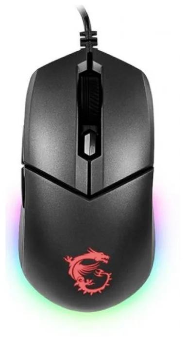 MSI Clutch GM11 Black USB тінтуір