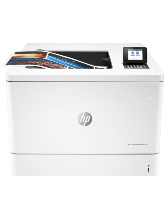 Принтер HP Color LaserJet Enterprise M751dn T3U44A белый