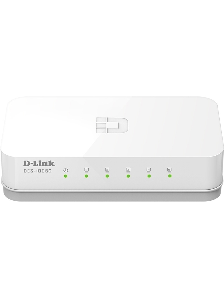 Коммутатор D-link DES-1005C/B1A белый