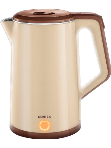 Электрочайник Centek CT-0024 1.5 л бежевый...