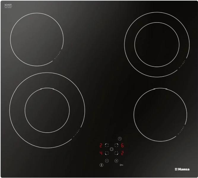 Варочная поверхность Hansa BHC66506 черный