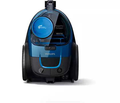 Безмешковый пылесос Philips PowerPro Compact FC9352/01, синий