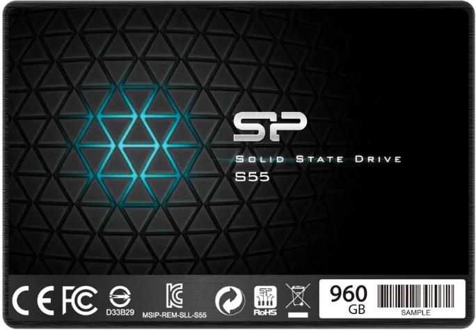 Жесткий диск Silicon Power S55 SP960GBSS3S55S25 960Gb