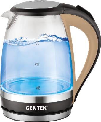 Электрочайник Centek CT-0046 бежевый