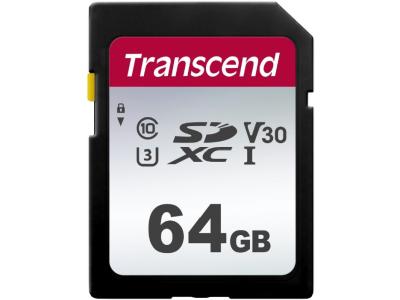 Карта памяти Transcend &quot;SDXC&quot;, TS64GSDC300S, 64GB