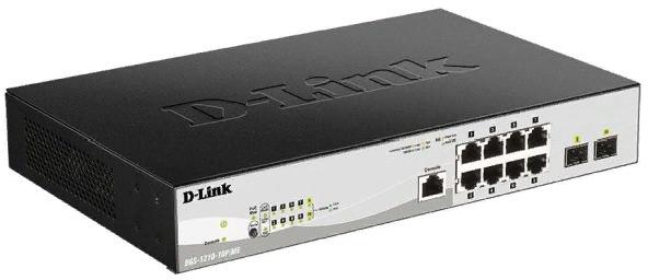 Коммутатор Коммутатор D-link DGS-1210-10P/ME/A1A черный