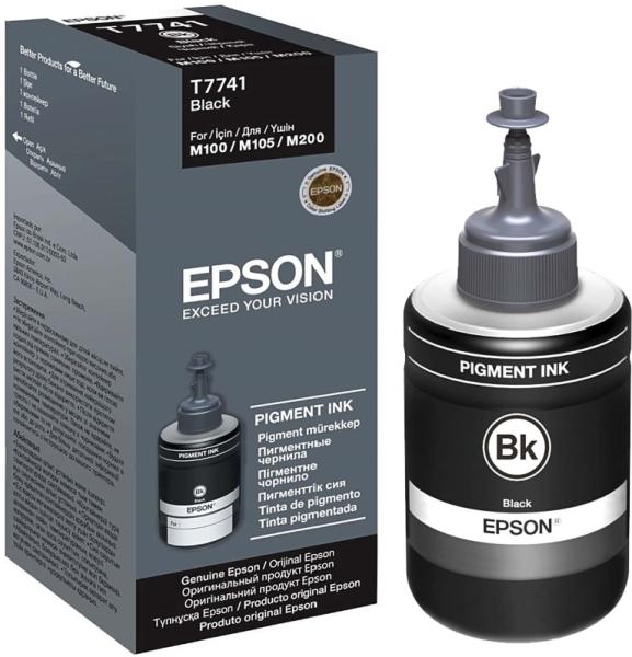 Чернила Epson C13T77414A, черные