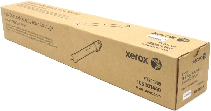 Картриджи Xerox 106R01440 голубой (cyan)