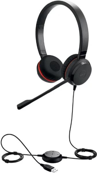 Наушники Jabra Evolve 30 II MS Stereo черный