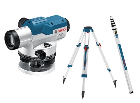 Оптический нивелир Bosch GOL 20 D+BT160+GR500...