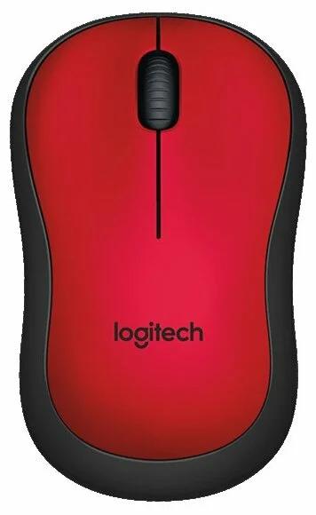 Беспроводная мышь Logitech M220 SILENT Red USB