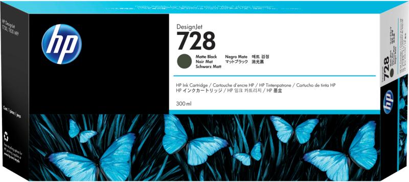 Картридж HP 728 F9J68A черный