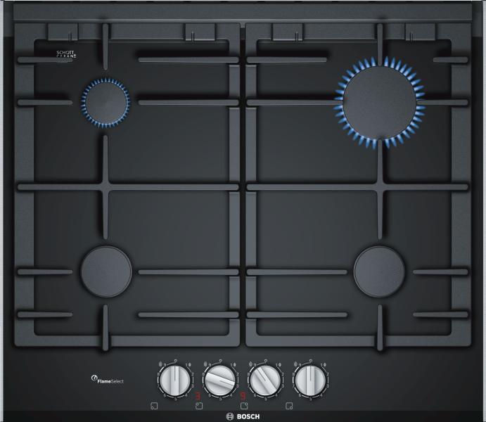 Варочная поверхность Bosch PRP6A6D70R черный
