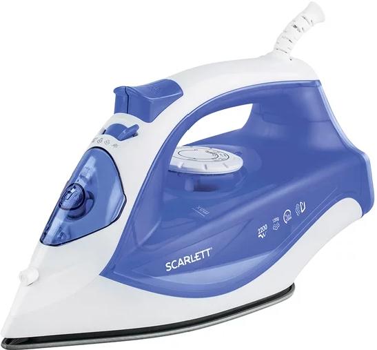 Утюг Scarlett SC-SI30K23 белый-синий