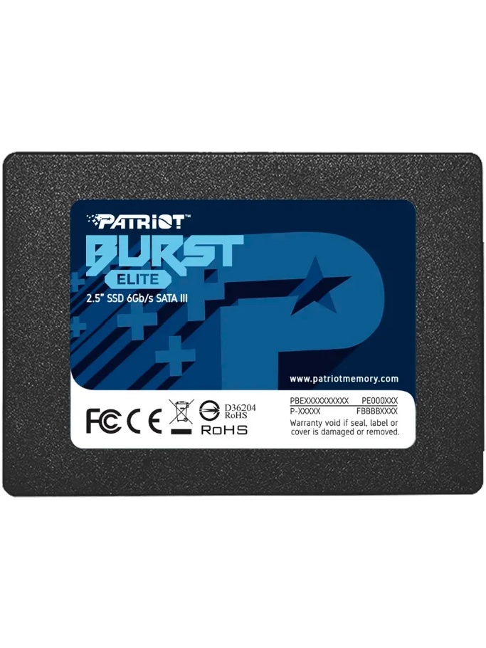 Жесткий диск Patriot Memory Burst Elite PBE240GS25SSDR 240 GB