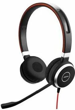 Наушники Jabra Evolve 40 MS Stereo черный