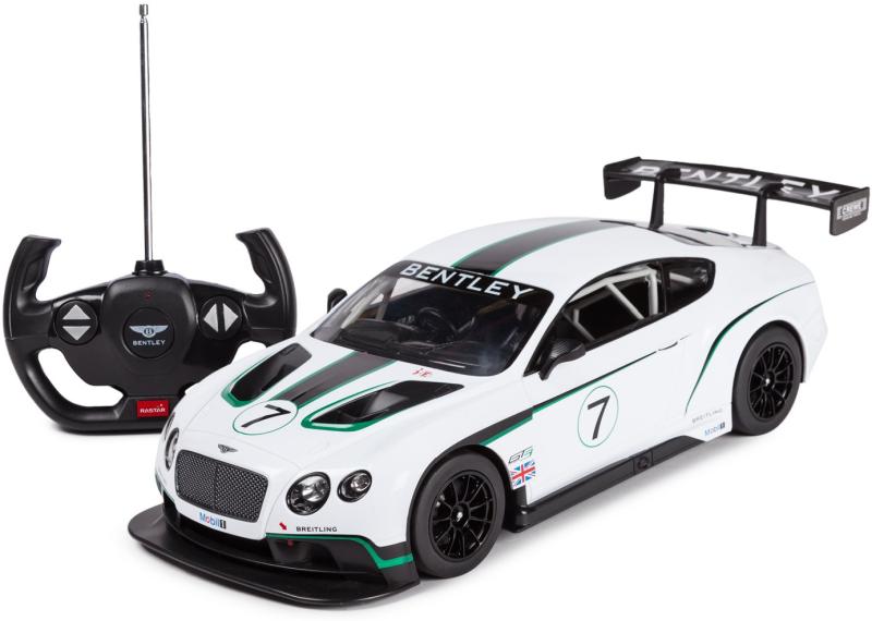 Радиоуправляемая игрушка Rastar Bentley Continental GT3 70600W белый